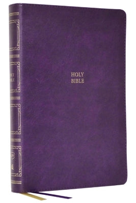 Kjv, Paragraph-Style Large Print Thinline Bible, Leathersoft, Purple, Red Letter, Comfort Print: Holy Bible, King James Version by Thomas Nelson