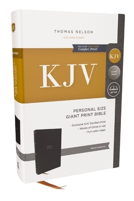 KJV Holy Bible: Personal Size Giant Print, Hardcover, Red Letter, Comfort Print: King James Version by Thomas Nelson