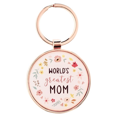 Keychain World's Greatest Mom by Christian Art Gifts