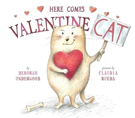 Here Comes Valentine Cat by Underwood, Deborah