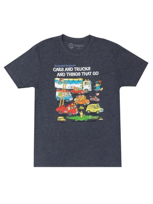 Richard Scarry: Cars and Trucks and Things That Go Unisex T-Shirt Large by Out of Print