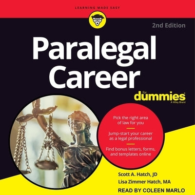 Paralegal Career for Dummies Lib/E: 2nd Edition by Marlo, Coleen