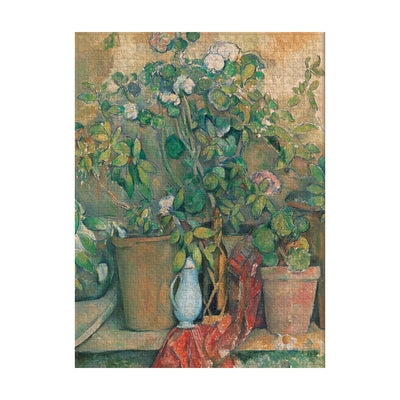 Cezanne's Terracotta Pots and Flowers Cezanne's Terracotta Pots and Flowers Puzzle 1000 PC by Paperblanks