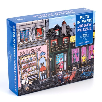 Pets in Paris 1,000-Piece Jigsaw Puzzle by Beck, Carly