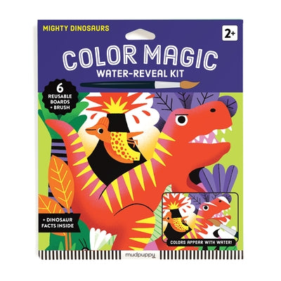 Mighty Dinosaurs Color Magic Water-Reveal Kit by Mudpuppy