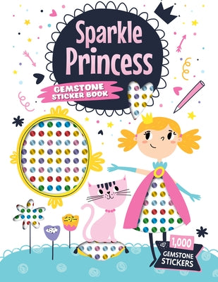 Sparkle Princess Gemstone Sticker Book by Clorophyl Editions