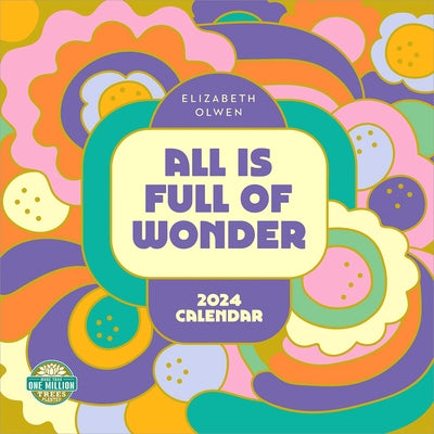 Elizabeth Olwen 2024 Wall Calendar: Have a Lovely Day by Amber Lotus Publishing