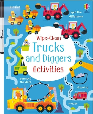Wipe-Clean Trucks and Diggers Activities by Williams, Gareth
