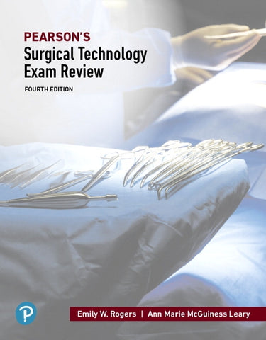 Pearson's Surgical Technology Exam Review by Rogers, Emily