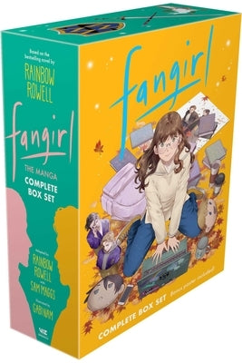 Fangirl: The Manga Complete Box Set: Includes Volumes 1-4, with Poster by Rowell, Rainbow