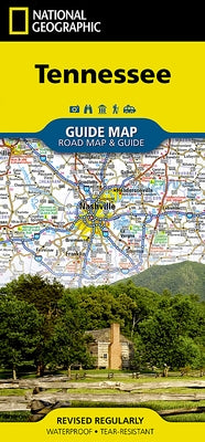 Tennessee Map by National Geographic Maps