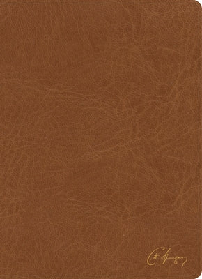 KJV Spurgeon Study Bible, Tan Leathertouch by Begg, Alistair