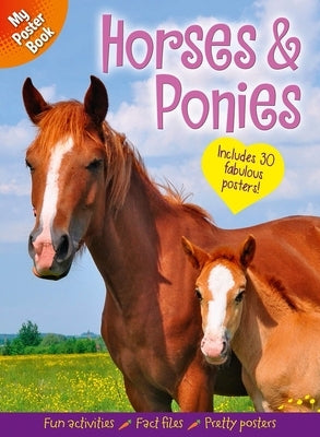 My Poster Book: Horses & Ponies: Includes 30 Fabulous Posters by Hilton, Samantha