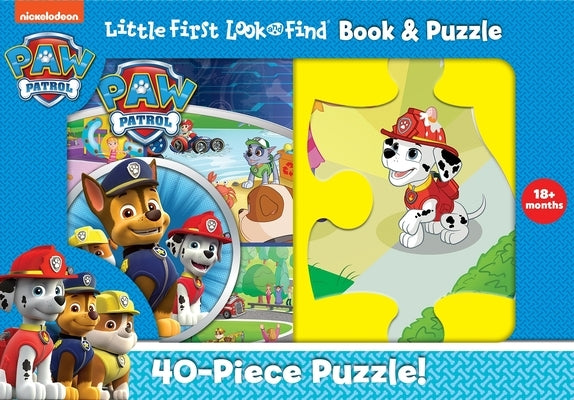 Nickelodeon Paw Patrol: Little First Look and Find Book & Puzzle by Pi Kids