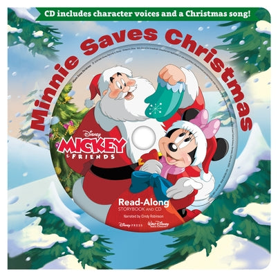 Minnie Saves Christmas Readalong Storybook & CD by Disney Books