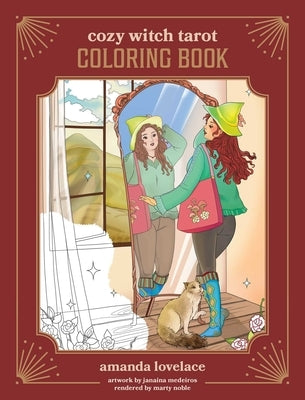 Cozy Witch Tarot Coloring Book by Lovelace, Amanda