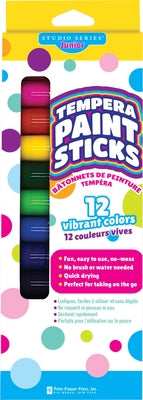 Studio Series Junior Tempera Paint Sticks (Set of 12) by Peter Pauper Press