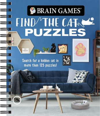 Brain Games - Find the Cat Puzzles: Search for a Hidden Cat in More Than 125 Puzzles! Volume 3 by Publications International Ltd