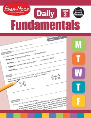 Daily Fundamentals, Grade 3 Teacher Edition by Evan-Moor Educational Publishers