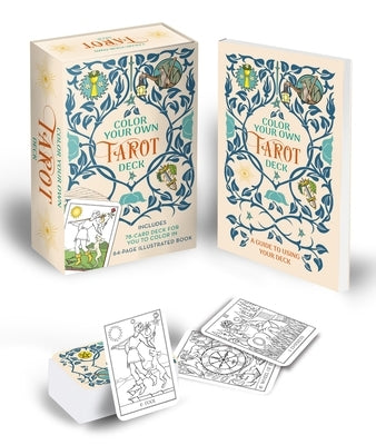 Color Your Own Tarot Book & Card Deck: Includes 78 Cards to Color in and a 64-Page Book by Ekrek, Alice