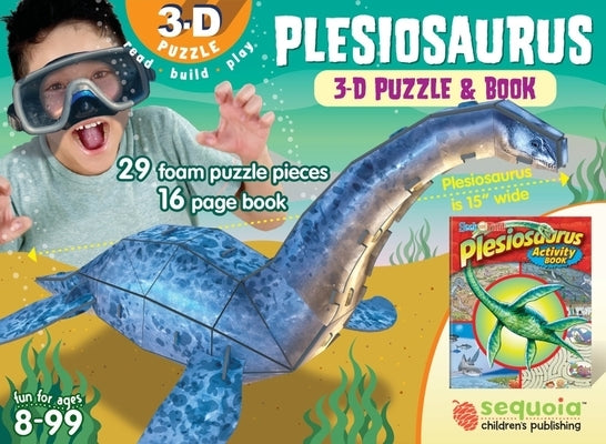 Plesiosaurus: 3D Puzzle and Book by Sequoia Children's Publishing