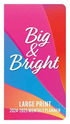 Big & Bright Large Print 2024 Pocket Planner by Browntrout