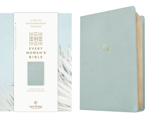 NLT Every Woman's Bible, Filament Enabled (Leatherlike, Sky Blue, Red Letter) by New Living Translation