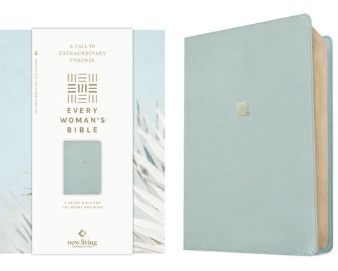NLT Every Woman's Bible, Filament Enabled (Leatherlike, Sky Blue, Red Letter) by New Living Translation