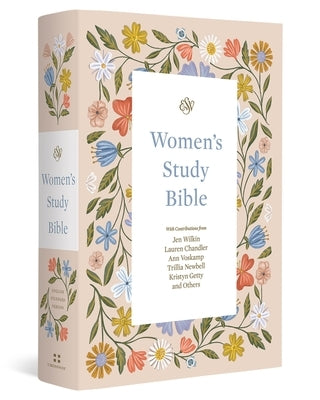 ESV Women's Study Bible (Hardcover, Blush Wildflower Design) by Tanamachi, Dana