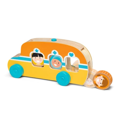 Melissa & Doug Go Tots Roll & Ride Bus by 