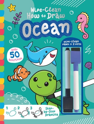 Wipe-Clean How to Draw Ocean by Copper, Jenny