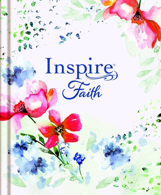 Inspire Faith Bible Large Print, NLT (Hardcover, Wildflower Meadow, Filament Enabled): The Bible for Coloring & Creative Journaling by Tyndale