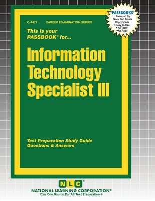 Information Technology Specialist III by Passbooks