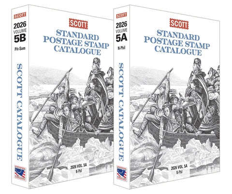 2026 Scott Stamp Postage Catalogue Volume 5: Cover Countries N-Sam (2 Copy Set): Scott Stamp Postage Catalogue Volume 5: Countries N-Sam by Bigalke, Jay