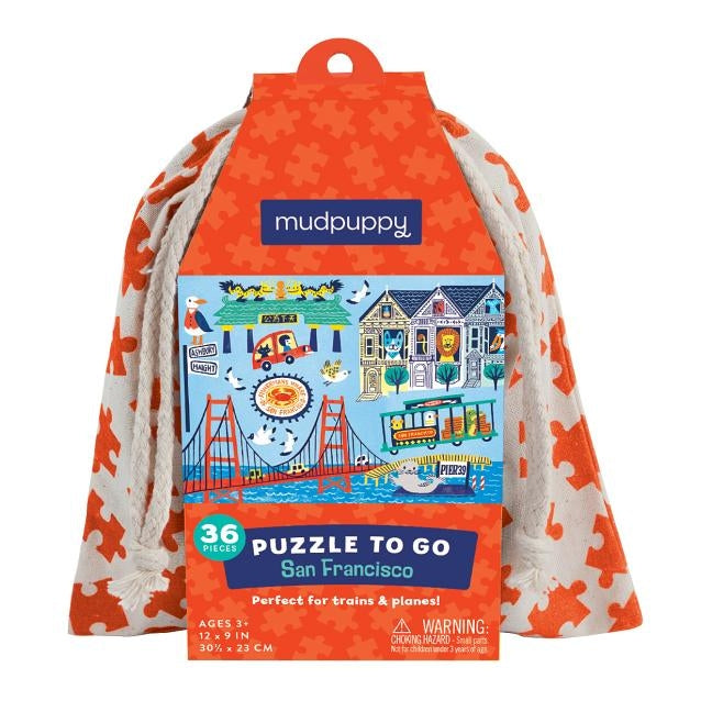San Francisco Puzzle to Go by Mudpuppy