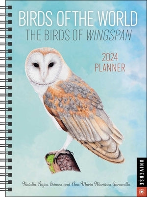 Birds of the World: The Birds of Wingspan 12-Month 2024 Planner Calendar by Martinez, Ana Maria