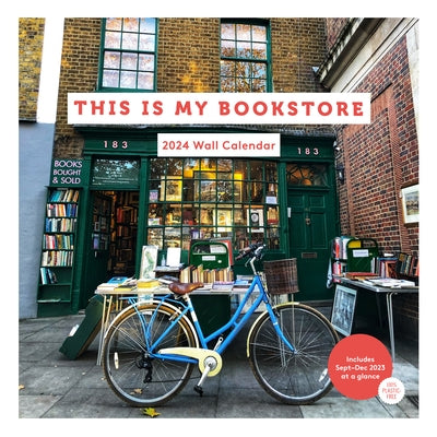 This Is My Bookstore 2024 Wall Calendar by Chronicle Books
