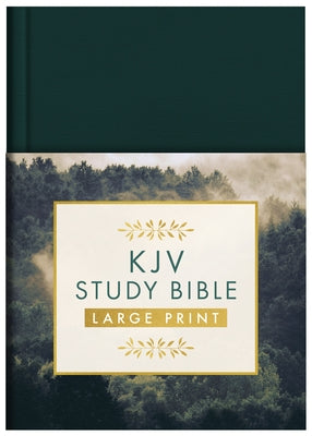 KJV Study Bible - Large Print [gold Spruce] by Compiled by Barbour Staff