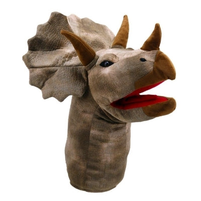 Large Head Triceratops Hand Puppet: Triceratops by The Puppet Company Ltd