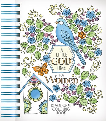 A Little God Time for Women: Devotional Coloring Book by Majestic Expressions