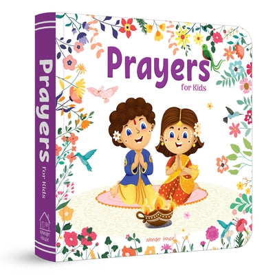 Prayers for Kids - Illustrated Prayer Book: Prayers in Three Languages by Wonder House Books