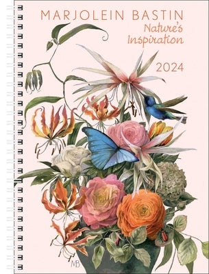 Marjolein Bastin Nature's Inspiration 12-Month 2024 Engagement Calendar by Bastin, Marjolein