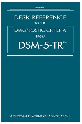 Dsm-5-Tr(r) by Smith, Thomas