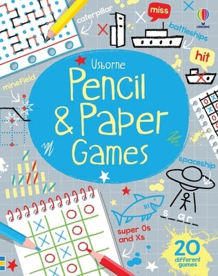 Pencil and Paper Games by Tudhope, Simon