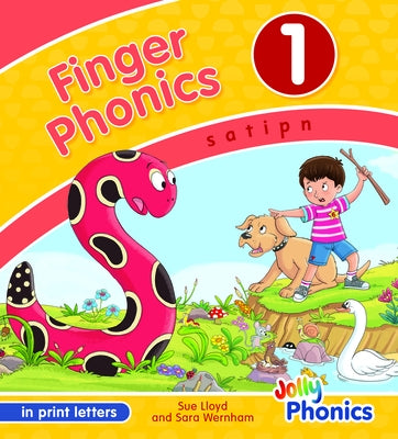 Finger Phonics Book 1: In Print Letters (American English Edition) by Wernham, Sara