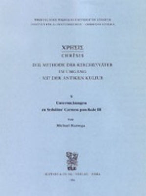 Sedulius, Carmen Paschale, Buch III by Mazzega, Michael