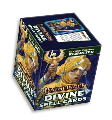 Pathfinder Divine Spell Cards (Remastered) (P2) by Paizo Publishing