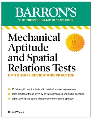 Mechanical Aptitude and Spatial Relations Tests, Fourth Edition by Wiesen, Joel