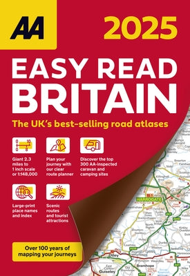 AA Easy Read Britain 2025 by Publishing, Aa