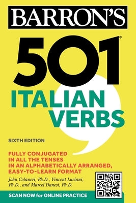 501 Italian Verbs, Sixth Edition by Barron's Educational Series